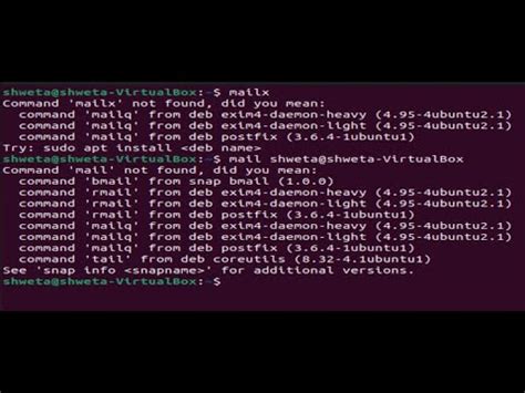 how to check mail in linux