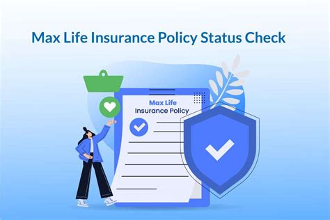 how to check max life policy status