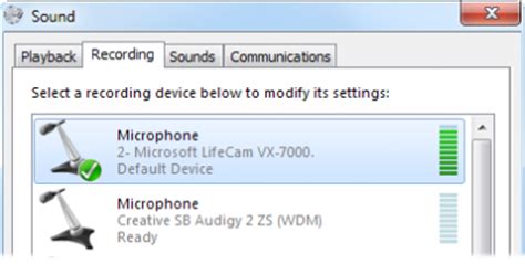 How To Check Microphone Settings In Windows 7