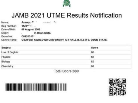 how to check my 2023 utme result