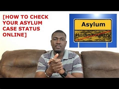 how to check my asylum case number