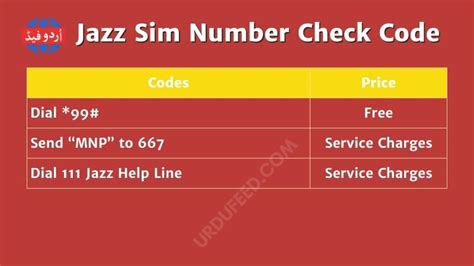 how to check my jazz number code