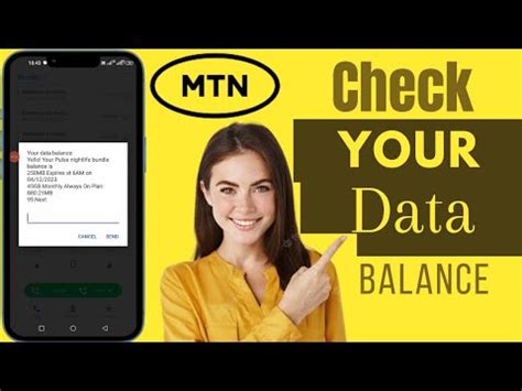 how to check my mtn data balance code