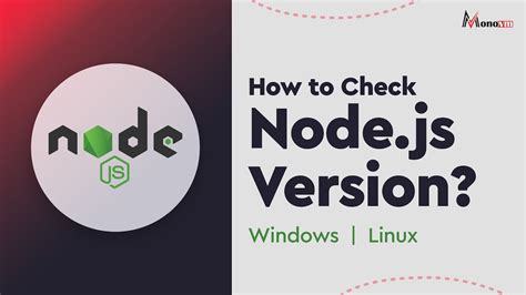 how to check my node.js version