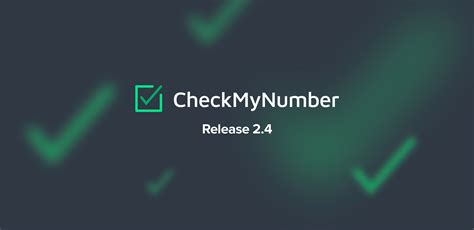 how to check my number in code