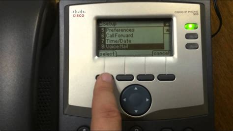 how to check my voicemail on cisco phone