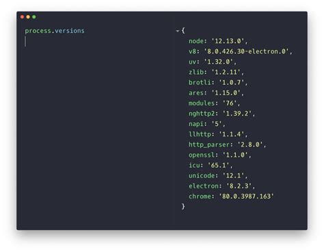 how to check node js version in windows 10