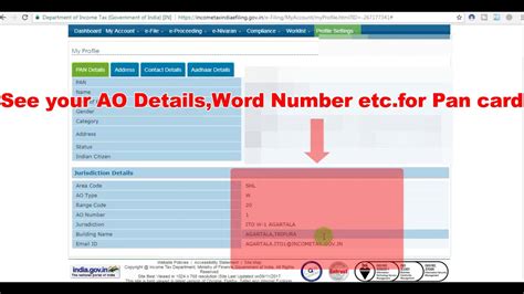 how to check pan ao code
