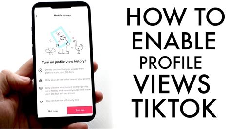 how to check profile views on tiktok pc