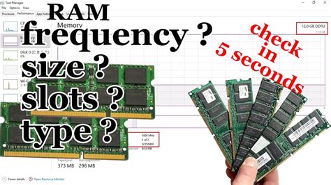 how to check ram frequency on pc