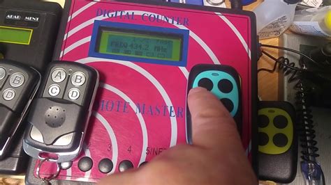 how to check remote control frequency
