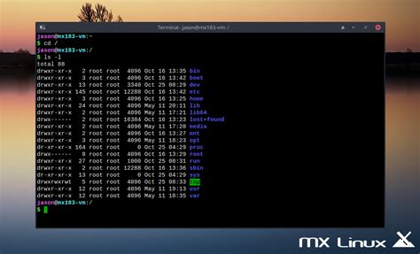 how to check root directory in linux