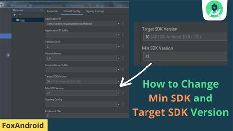 how to check sdk version in android studio