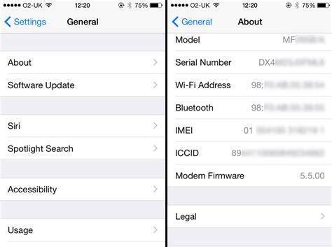 how to check sim mobile number in iphone