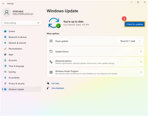 how to check software update on windows 11