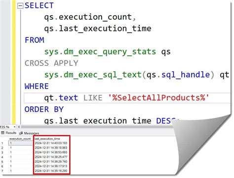 How To Check Sql Query Execution History In Sql Server