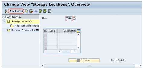 how to check storage location in sap
