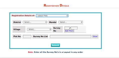 how to check survey number in ap
