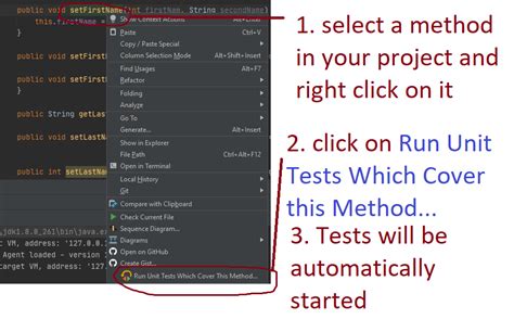 how to check test coverage in intellij