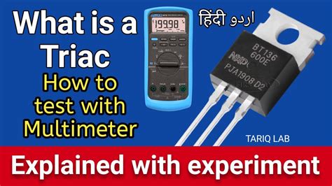How To Check Triac With Multimeter