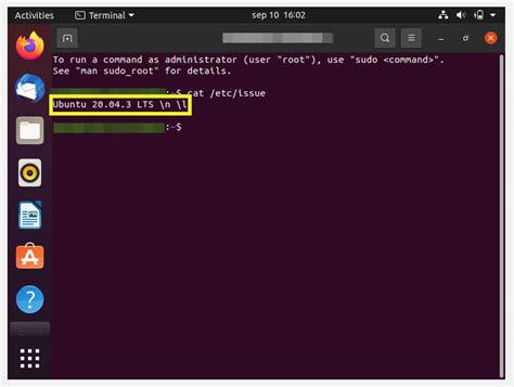 how to check ubuntu version in wsl
