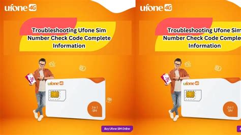 how to check ufone sim balance code