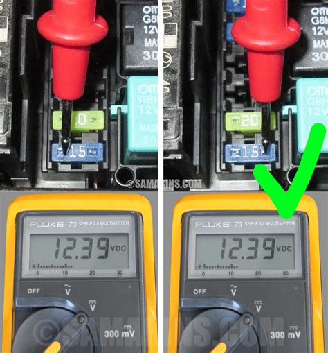 How To Check Voltage On A Fuse