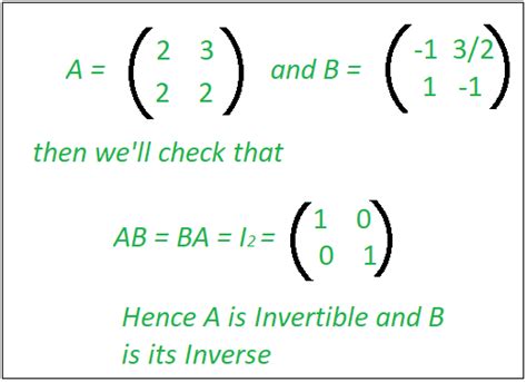 how to check whether a matrix is invertible or not