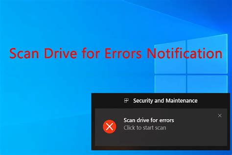 how to check windows 10 for errors