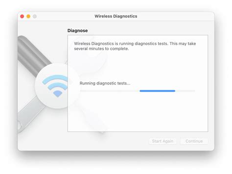how to check wireless diagnostics on mac