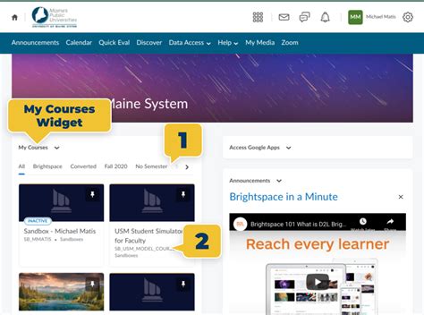 how to check your courses on brightspace