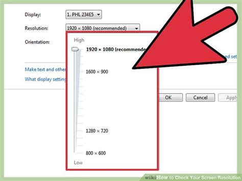 how to check your display resolution