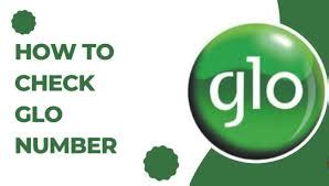 how to check your glo number using code
