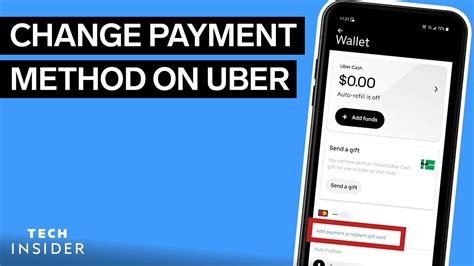 how to check your payment method on uber