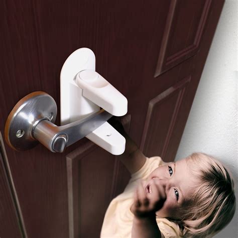 how to child proof door handles