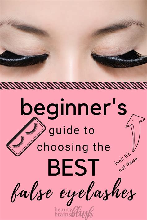 How To Choose False Eyelashes For Beginners