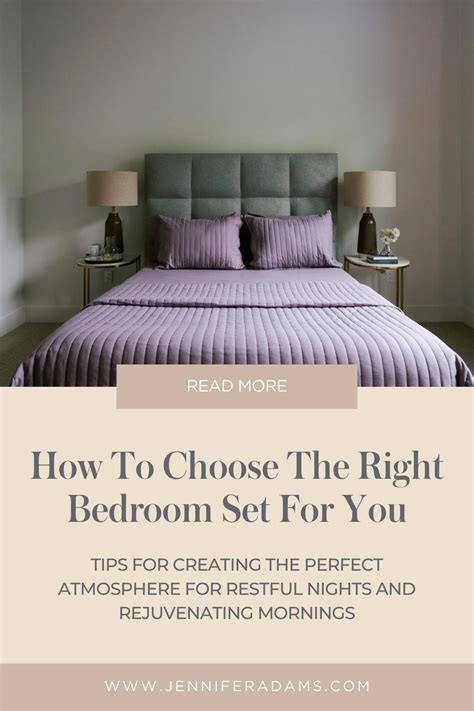 How To Choose The Right Bedroom Set