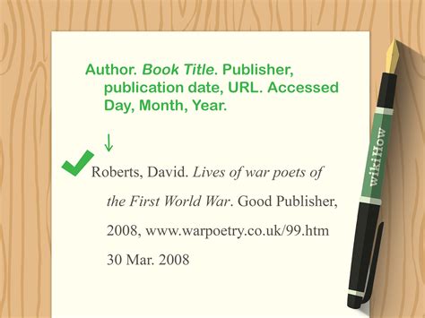 how to cite a book title in writing