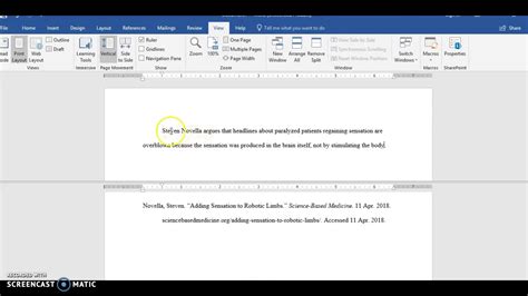 how to cite a quote from an article with no page number