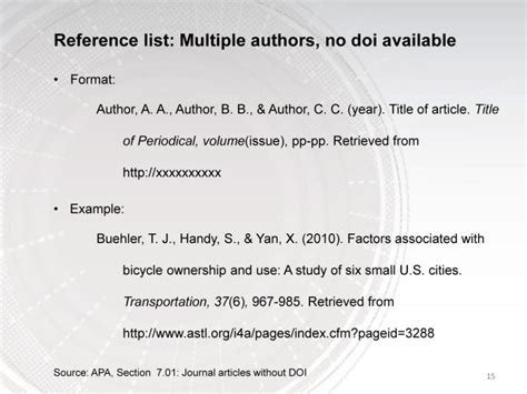 how to cite an article with multiple authors apa reference page