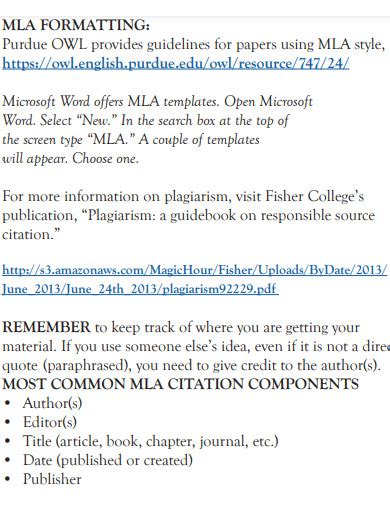 how to cite lecture notes mla purdue owl
