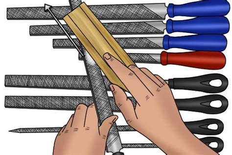 How To Clean A File Tool