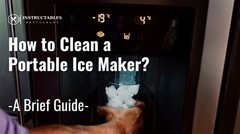How To Clean A Ice Making Machine