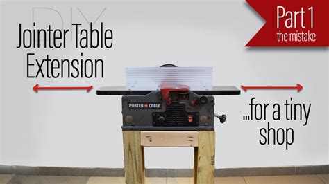 How To Clean A Jointer Table