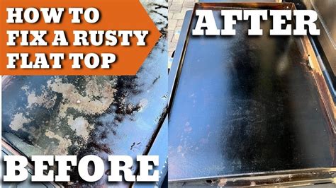 How To Clean A Rusty Flat Top