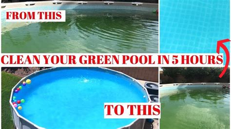 How To Clean Algae From Empty Above Ground Pool