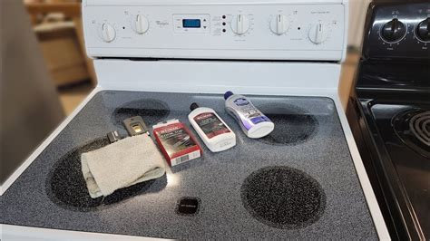 how to clean burnt food from ceramic stove top