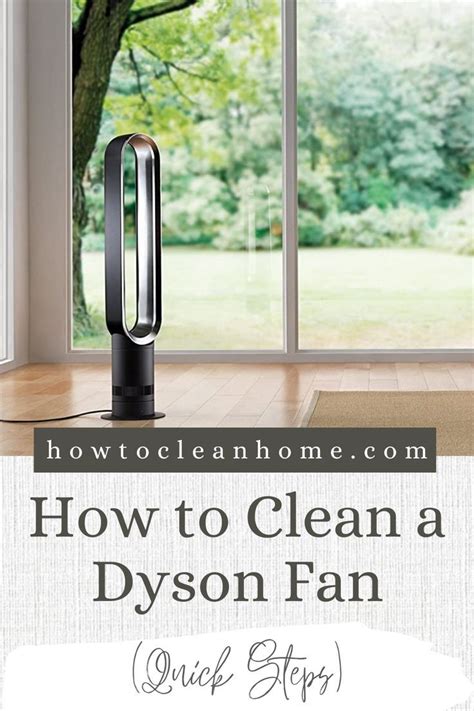 how to clean dyson bladeless fan