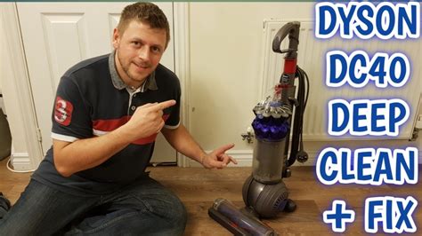 how to clean dyson dc40