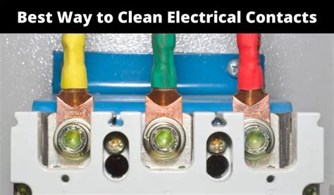 How To Clean Electrical Switch Contacts